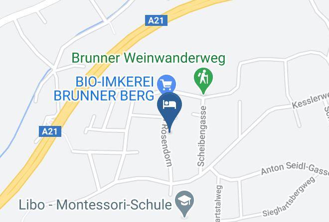 Garden Lodge Privatzimmer Map