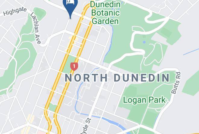 Dunedin - Garden Motel Maps