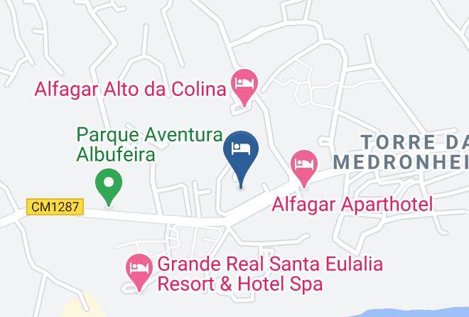 Albufeira - Garden & Natural Spa Maps