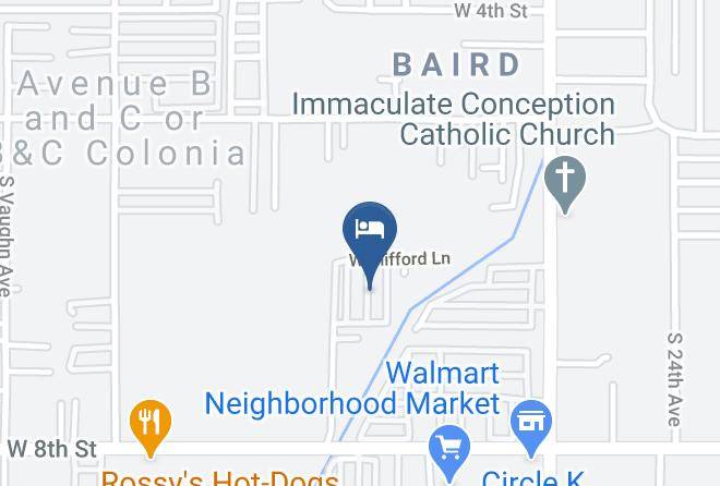 Yuma - Garden Oasis Adult Rv Park Maps