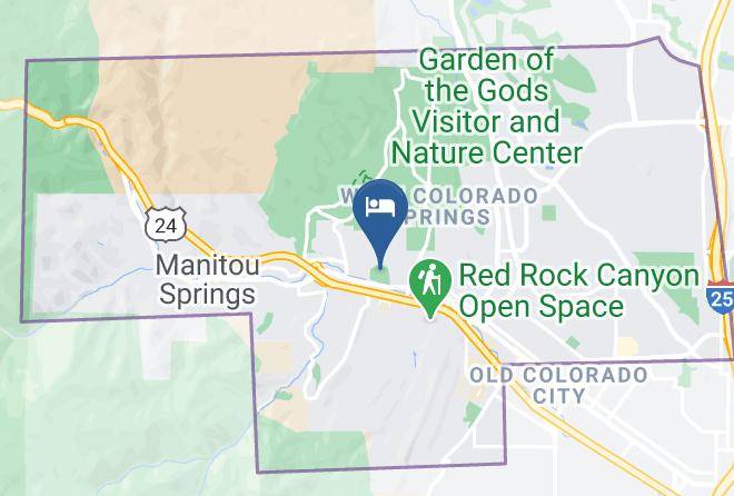 El Paso - Garden Of The Gods Rv Resort Maps
