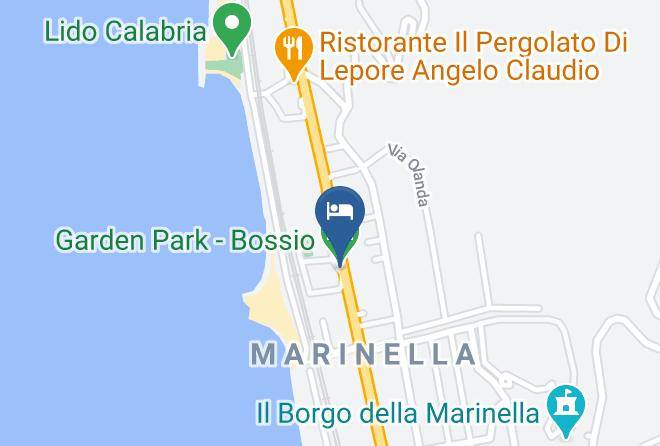 Cosenza - Garden Park Bossio Srl Maps