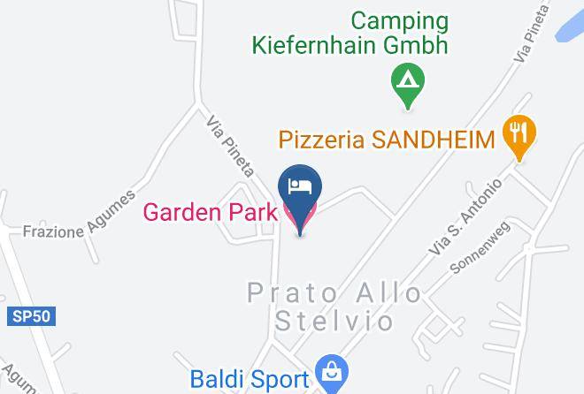 Bolzano - Garden Park Hotel Maps