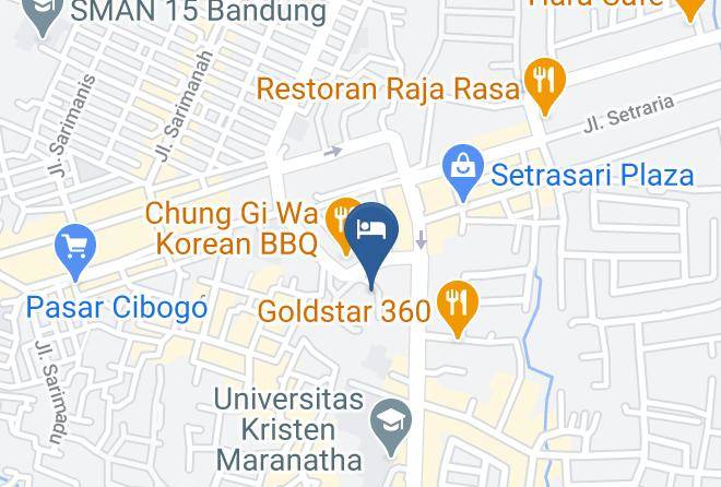 Bandung - Sari Ater Kamboti Hotel & Convention Maps