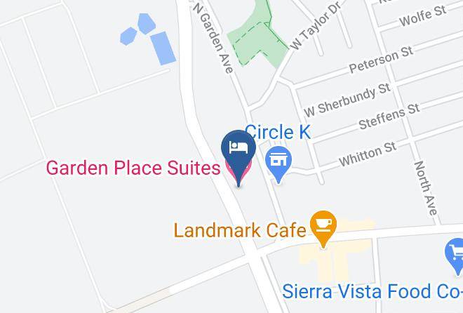 Cochise - Garden Place Suites Maps