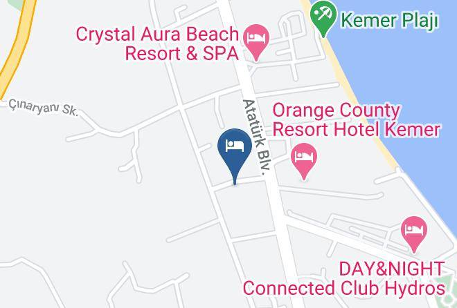 Kemer - Garden Resort Bergamot Maps