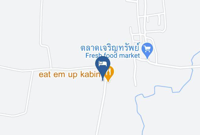 Amphoe Kabin Buri - Garden Resort Kabin Buri Maps