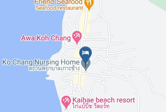 Amphoe Ko Chang - Garden Resort Maps