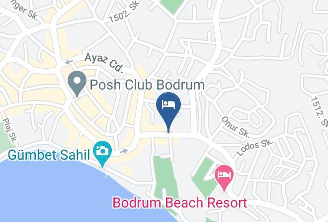 Bodrum - Garden Restaurant Maps