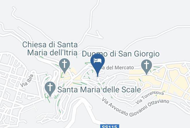 Ragusa - Giardino Di Pietra Charming B&b Maps