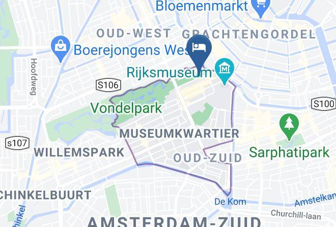 Amsterdam - Garden Suite Centre Maps