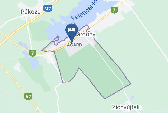 Gardony - Garden Szallo Agard Maps
