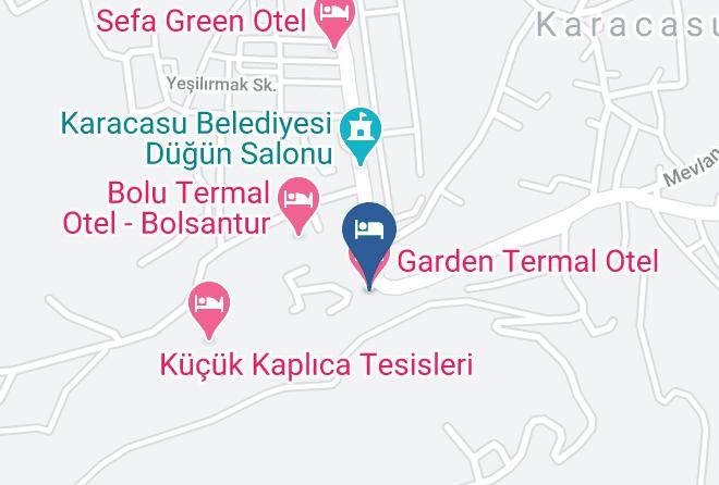 Bolu - Garden Termal Otel Maps