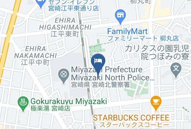 Miyazaki City - Garden Terrace Miyazaki Hotel & Resort Maps