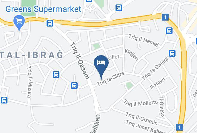Swieqi - Garden View Holiday Complex Maps