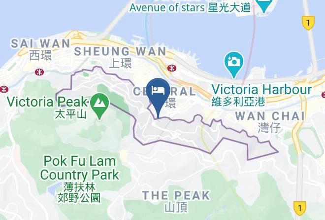 Central Western District - Garden View Hong Kong Maps