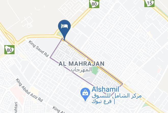 Garden View Hotel Map