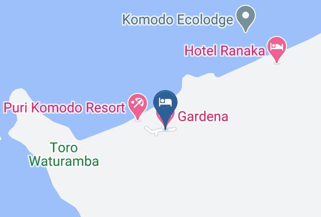 Manggarai Barat - Gardena Hotel Maps