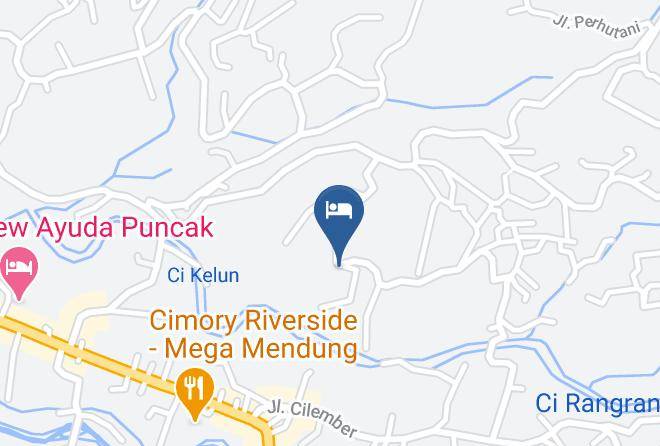 Bogor Regency - Gardena Resort Hotel Maps