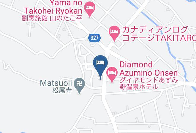 Azumino City - Garden&cafe Azumino Maps