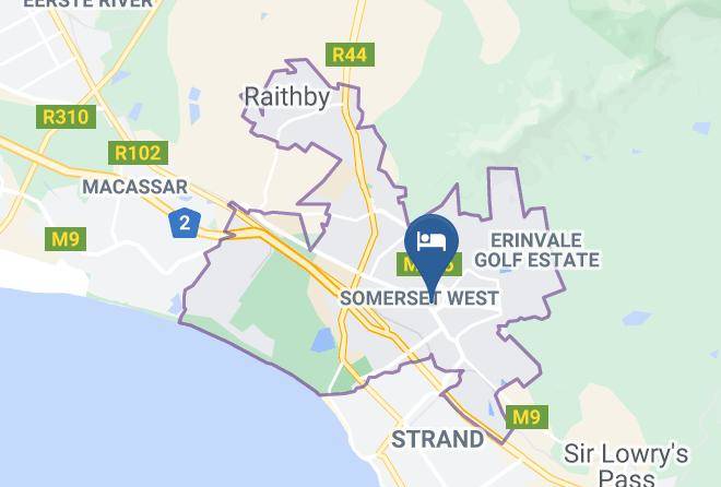 City Of Cape Town - Gardenfly Self Catering Accomodation Maps