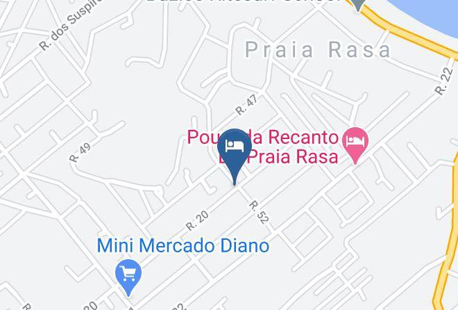 Cabo Frio - Gardenia Cama & Cafe Maps