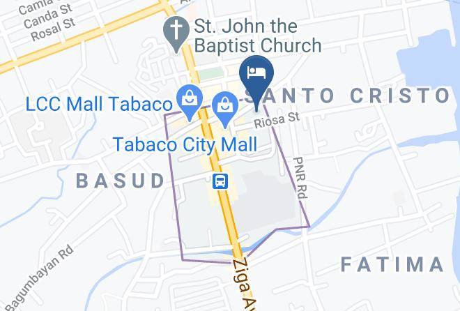 Albay - Gardenia Hotel Maps