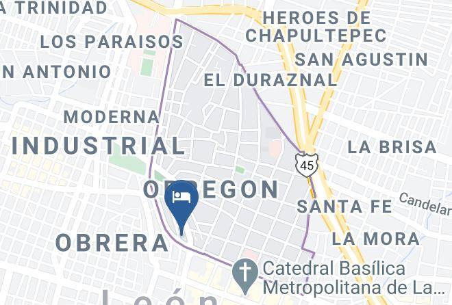 Leon - Gardenia Hotel Maps
