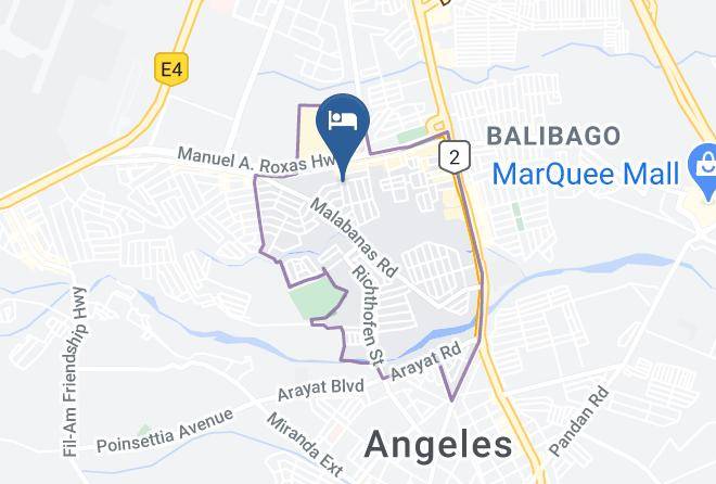 Pampanga - Gardenview Hotel Maps