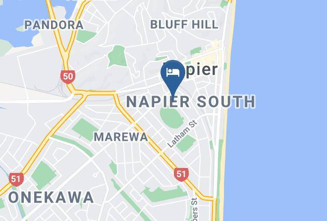 Napier - Gardner Court Motel Maps