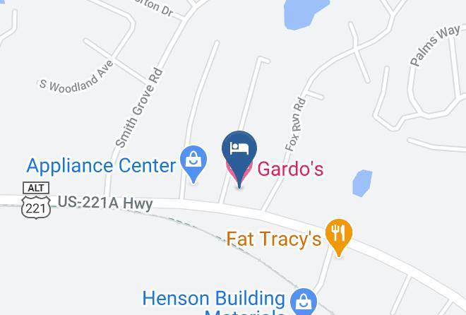 Gardo's Motel Map