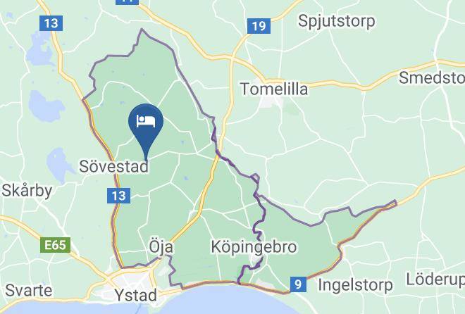 Ystad - Gardshotellet Maps