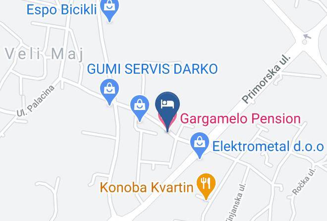 Porec - Gargamelo Pension Maps