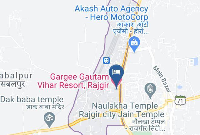Rajgir - Gargee Gautam Vihar Resort Rajgir Maps