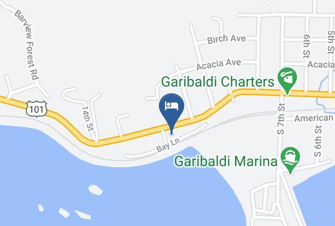 Tillamook - Garibaldi Bayfront Vacation Maps