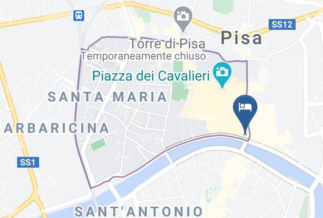 Pisa - Garibaldi B&b Maps