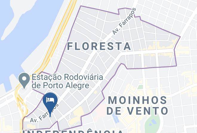 Porto Alegre - Garibaldi Business Hotel Maps