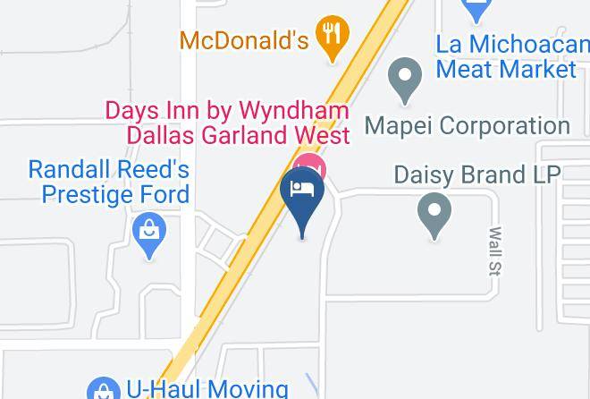 Dallas - Garland Inn & Suites Maps