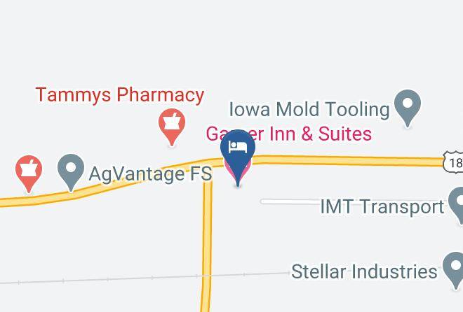 Hancock - Garner Inn & Suites Maps