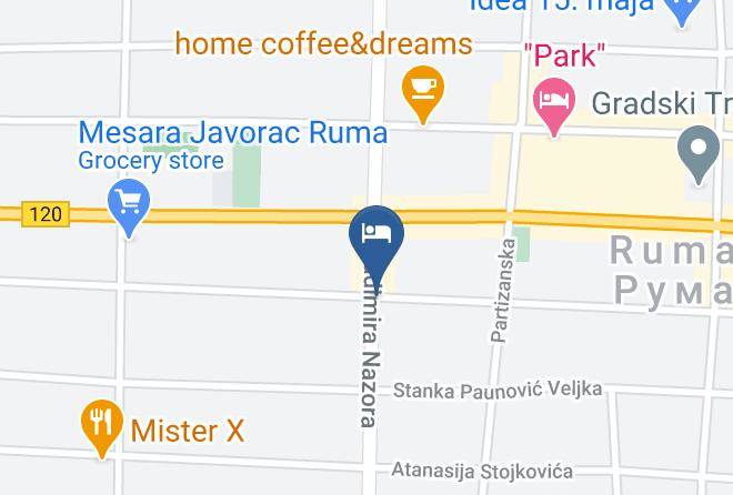 Srem District - Garnet Event Centar Maps