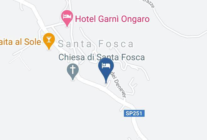 Belluno - Garni Al Barance Maps