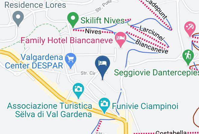 Bolzano - Garni Apartments Villa Gardena Gardenahotels Maps