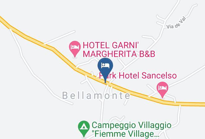 Trento - Garni Belvedere Maps