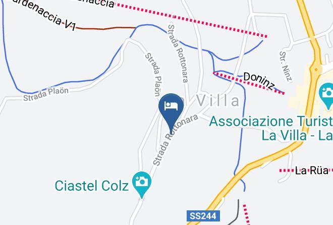 Bolzano - Garni Ciasa Flora Maps