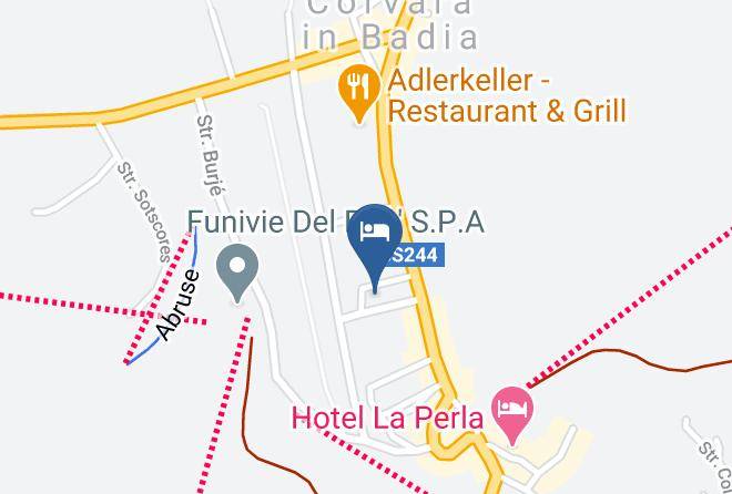 Bolzano - Garni Ciasa Verena Maps