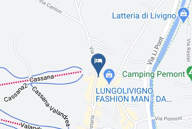 Sondrio - Garni Delia B&b Maps