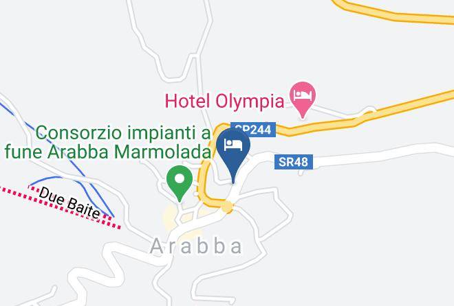 Belluno - Garni Emma Maps