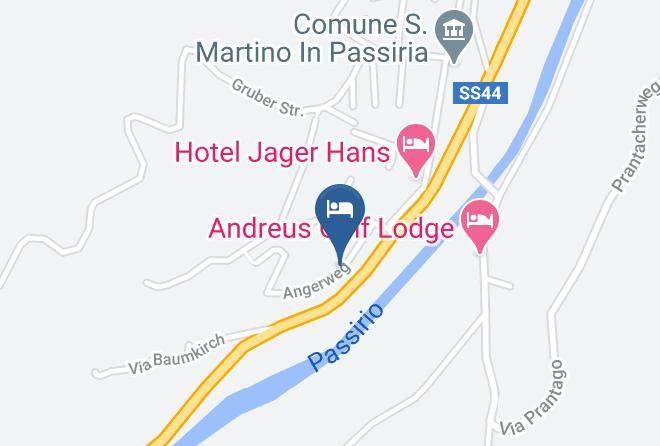 Bolzano - Garni Erlenbach Tribus Maria B&b Maps