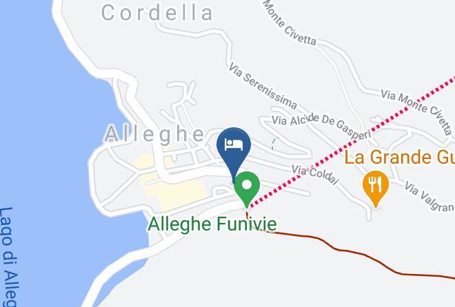 Belluno - Garni Esperia Maps