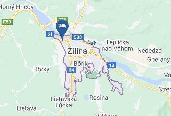 Garni G Hotel Zilina Map